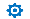 An icon representing a blue gear.